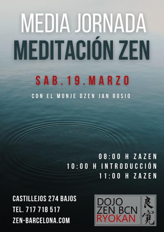 Zen - Media Jornada Dojo Zen Ryokan 19 de Marzo - Practica zazen con Associacion Budista Zen Deshimaru